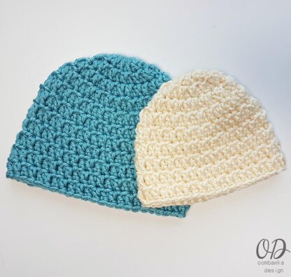 Simple Double Crochet Bulky Hat