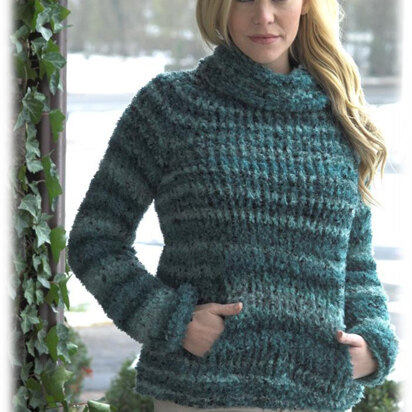 Sweater in Plymouth Yarn Spago - 2710 - Downloadable PDF