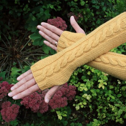 Quick & Easy Armwarmers - knitting pattern