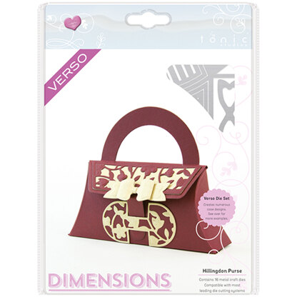 Tonic Studios Dimensions Dies - Hillingdon Purse.