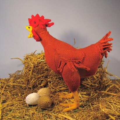 Hattie Hen Toy Chicken & Eggs