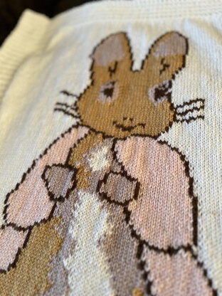 Flopsy Bunny baby blanket