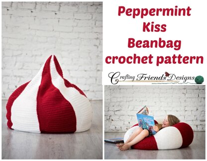 Peppermint Kiss Beanbag