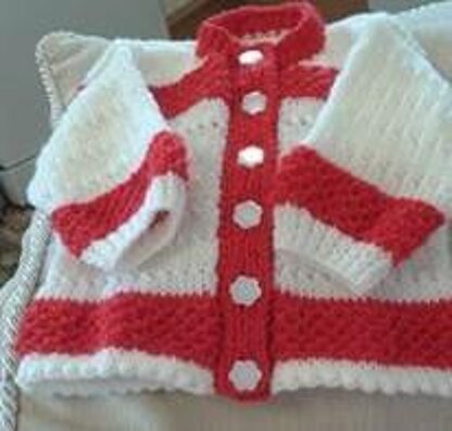 Baby  'Zoe' Cardi sizes 0-3mths, 3-6mths, 6mths plus