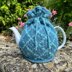 Diamond Patterned 4 Cup Teapot Cosy Knitting Pattern.