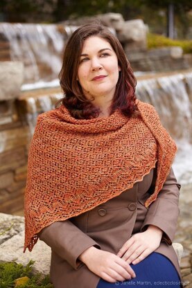 Sinuosity Shawl