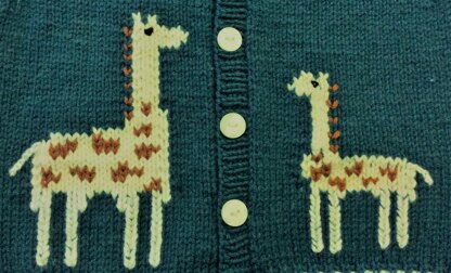 Giraffe cardigan hotsell