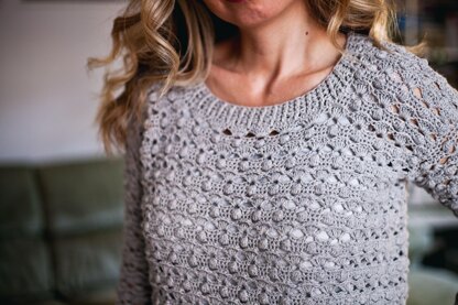 Pretty Bobble Sweater