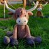 Ogden the Ox - UK Terminology - Amigurumi