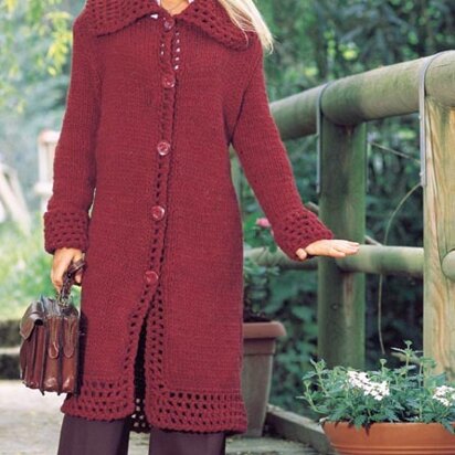 Ribes Coat in Adriafil Candy - Downloadable PDF