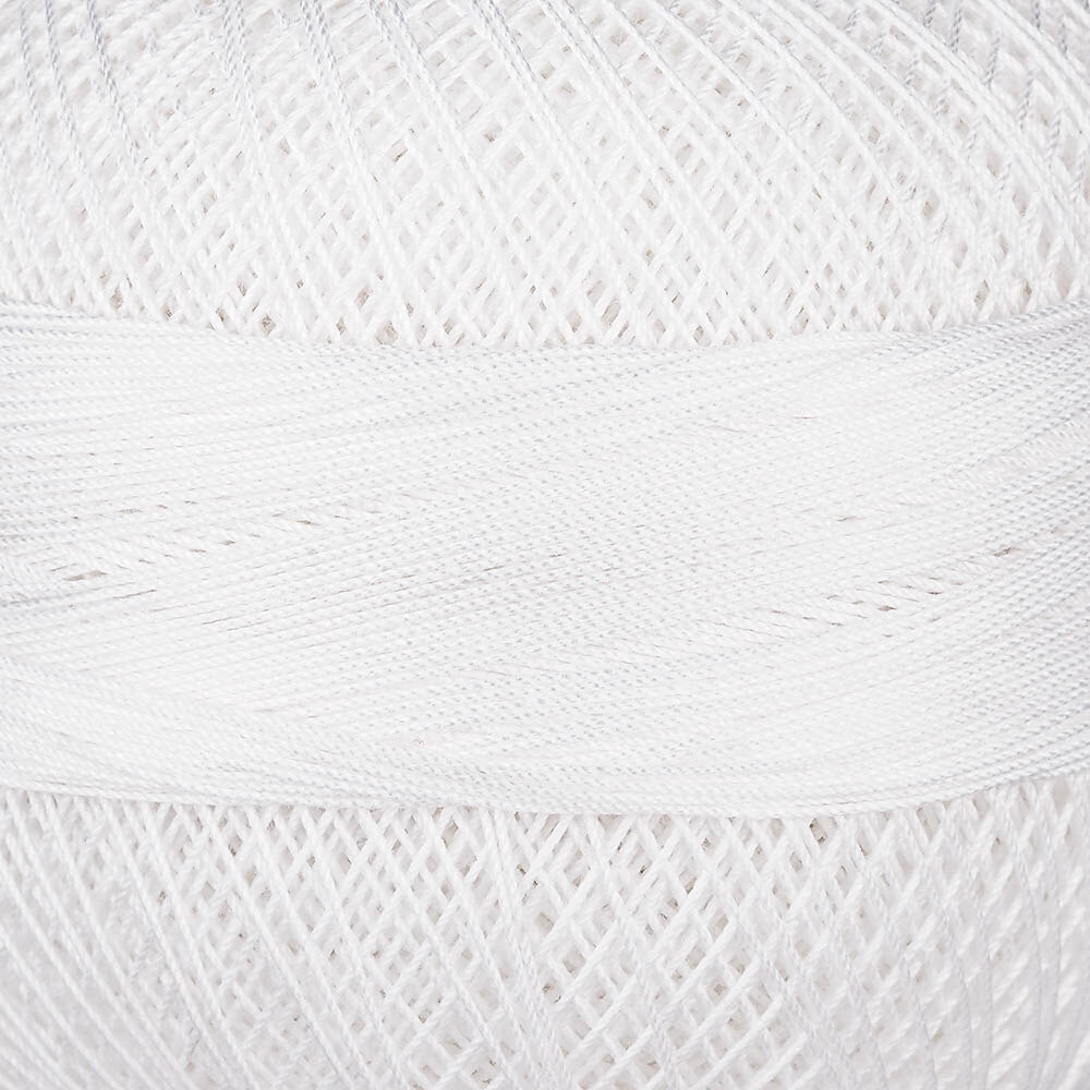 Mercerized Cotton Yarn, Off-white, 20 G, 1 Ball