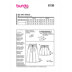 Burda Style Misses' Culottes, Trousers, Pants B6138 - Paper Pattern, Size 8-18