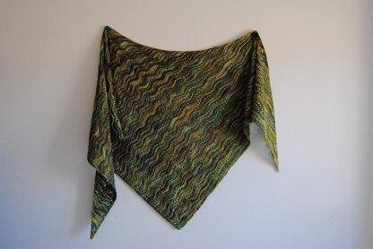 Deep Bay Shawl