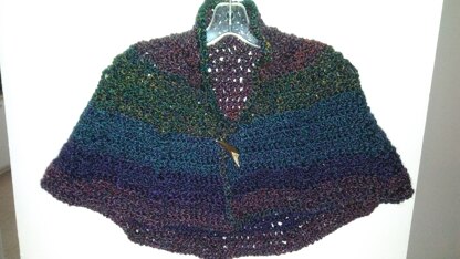 Woman Crochet cape