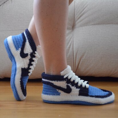 Sneaker slippers for adults