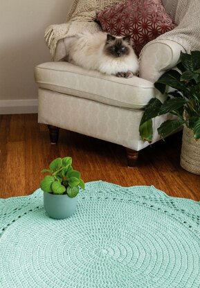 Aster Crochet Rug and Doily Pattern
