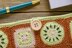 Crochet laptop / iPad / Kindle case "Juicy kiwi"