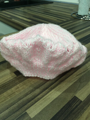 Freyas pink beret