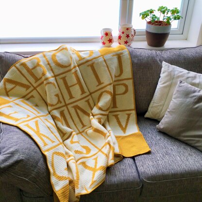 Alphabet Blanket