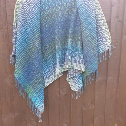 Mosaic Pinwheel Shawl