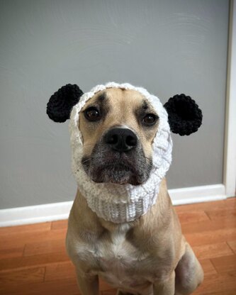 Panda Dog Snood