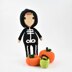 Halloween Skeleton Costume Doll