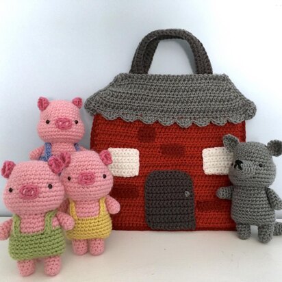 Three Little Pigs Playset