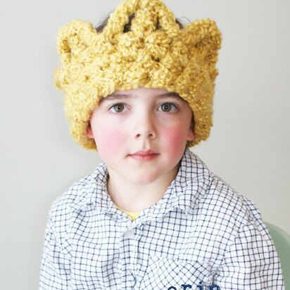 Chunky Crochet Crown Earwarmer (Hat030)