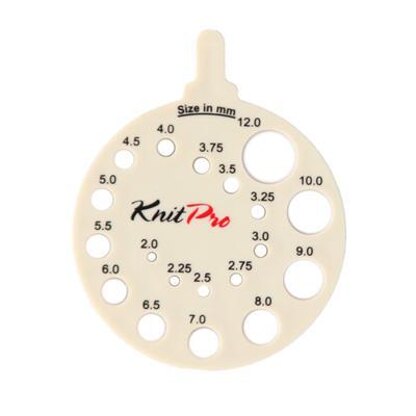 Knitter's Pride Needle Gauge / Round Envy (green) - Accessory