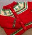 Christmas tree cardigan