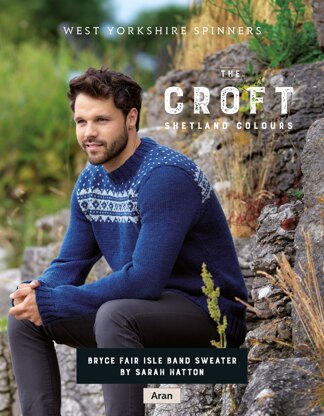 Bryce Fairisle Band Sweater in West Yorkshire Spinners The Croft Shetland Colours - DBP0070 - Downloadable PDF
