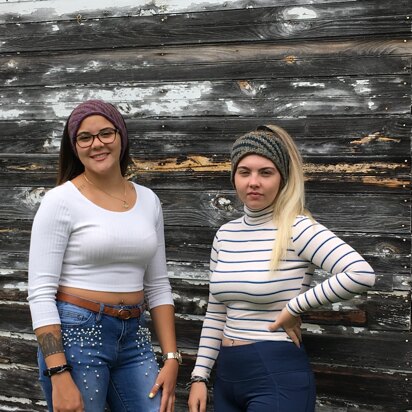 Spiral Earwarmer - knitting pattern