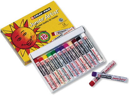 Sakura Cray-Pas Junior Artist Oil Pastels - 12/Pkg