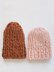 Knit Flat Chunky Hat