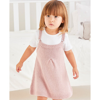 Sirdar 5481 Darted Baby Pinafore PDF