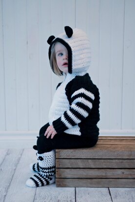 Panda Hoodie and Socks