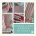 Candy Cane Striped Blanket