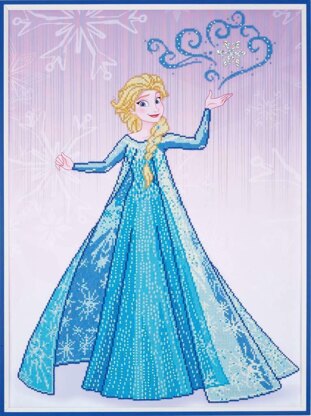 Vervaco Disney Ice Magic Elsa Diamond Painting Kit