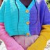 Color-block Cardigan