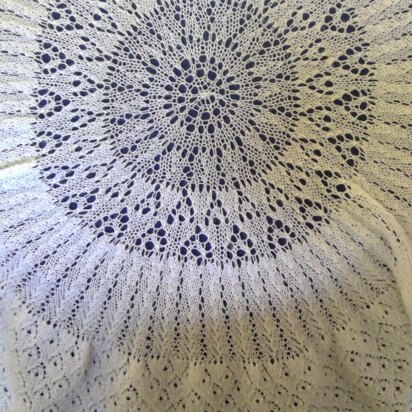 ‘YOU ARE MY SUNSHINE’ CIRCULAR BABY PI SHAWL