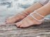 Boho Crochet Barefoot Sandals Pattern "Picot Trail"