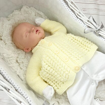 Baby Cardigan Knitting Pattern #702