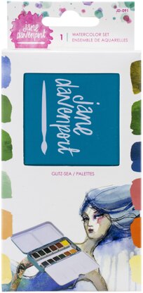 Spellbinders Jane Davenport Watercolor Palette Set - Glitz Sea