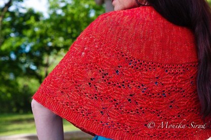 Tiger Lily Shawl