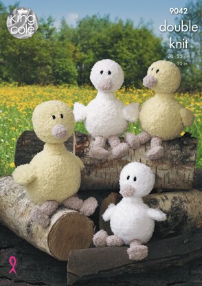 Cuddles DK Ducks in King Cole Cuddles DK & Dollymix DK - 9042 - Downloadable PDF
