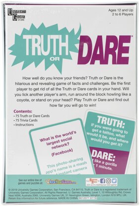 University Games Truth Or Dare Game 2019 - 566029