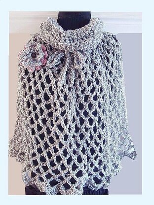 334 COWL NECK PULL-OVER SHAWL
