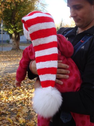 Baby Santa Hat with Pom Pom