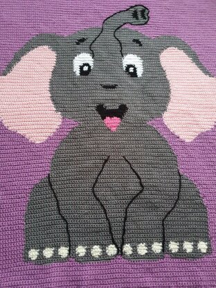 Baby Elephant Blanket Pattern