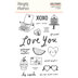 Simple Stories Happy Hearts - Stamps